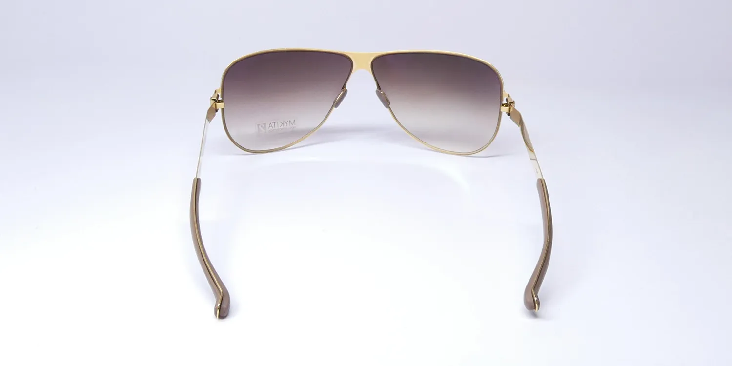 Mykita Ava 08 Sunglasses Gold Line 64mm 5
