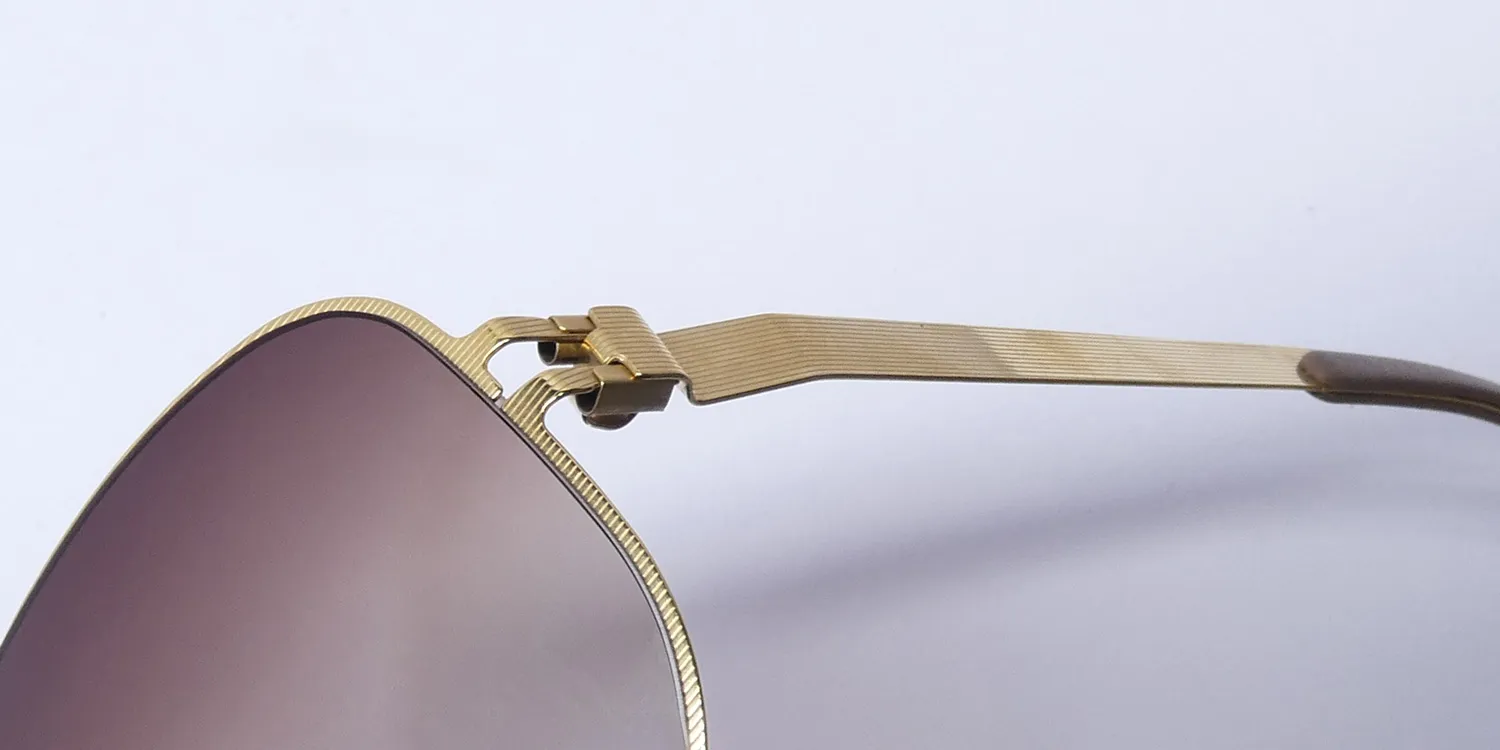 Mykita Ava 08 Sunglasses Gold Line 64mm 6
