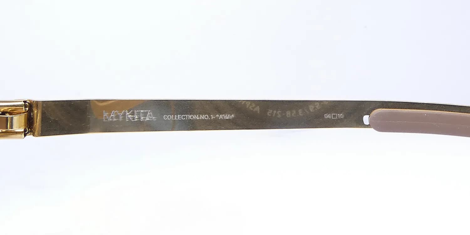Mykita Ava 08 Sunglasses Gold Line 64mm 7