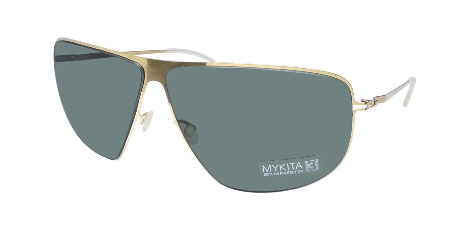 Mykita Tomma 013 Sunglasses Glossy Gold 66mm