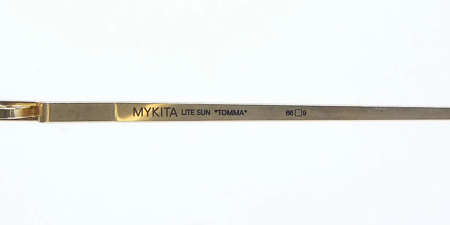 Mykita Tomma 013 Sunglasses Glossy Gold 66mm 7