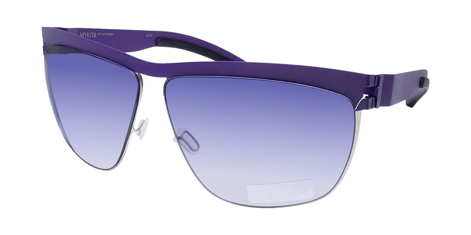 Mykita Xenia 107 Sunglasses Silver 62mm