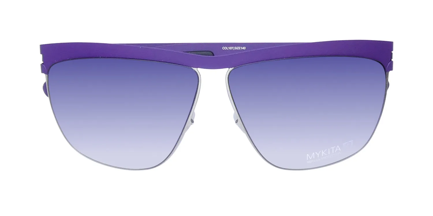 Mykita Xenia 107 Sunglasses Silver 62mm 2