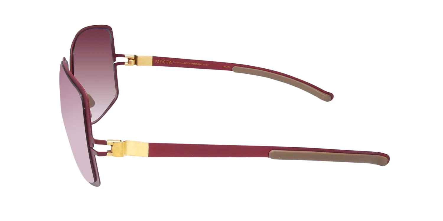 Mykita Penelope f5 Sunglasses Purple Red 60mm 4