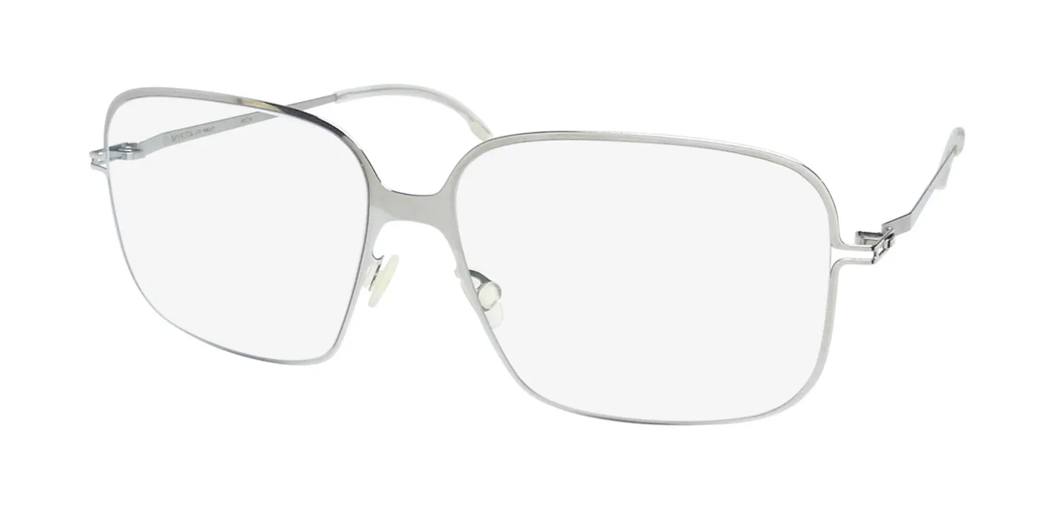 Mykita Nelli 061 Eyeglasses Shiny Silver 57mm