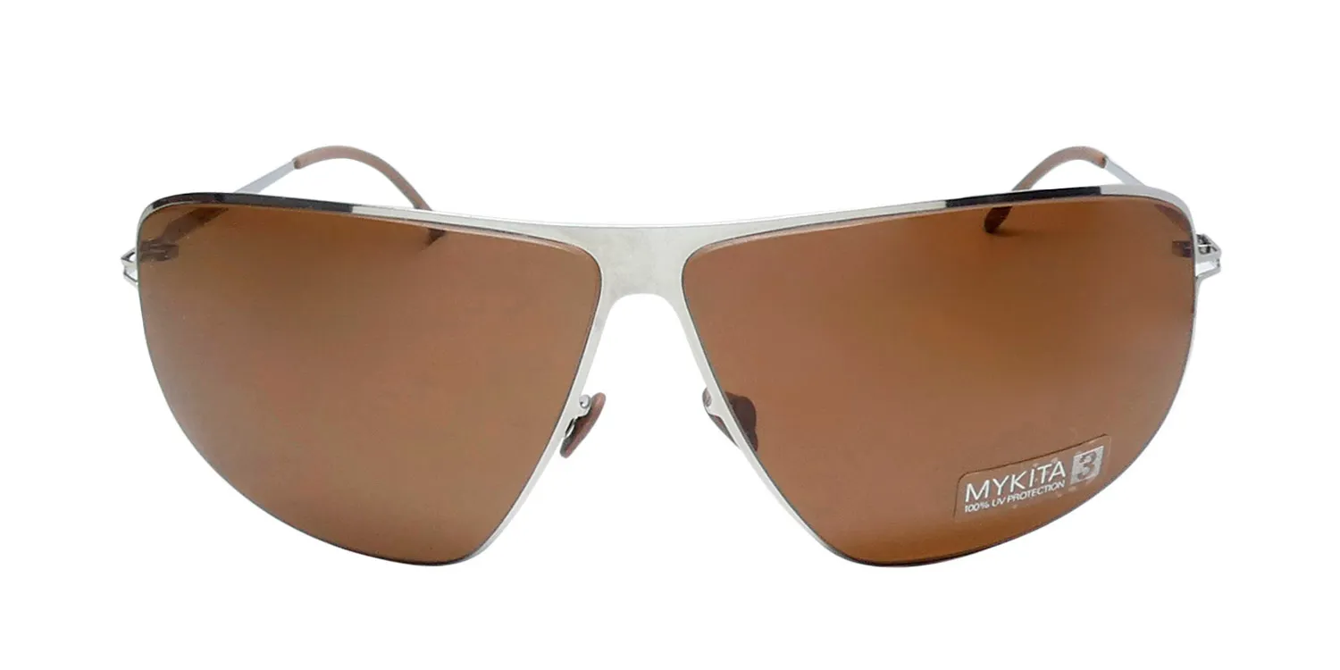 Mykita Tomma 051 Sunglasses Shiny Silver 66mm 3