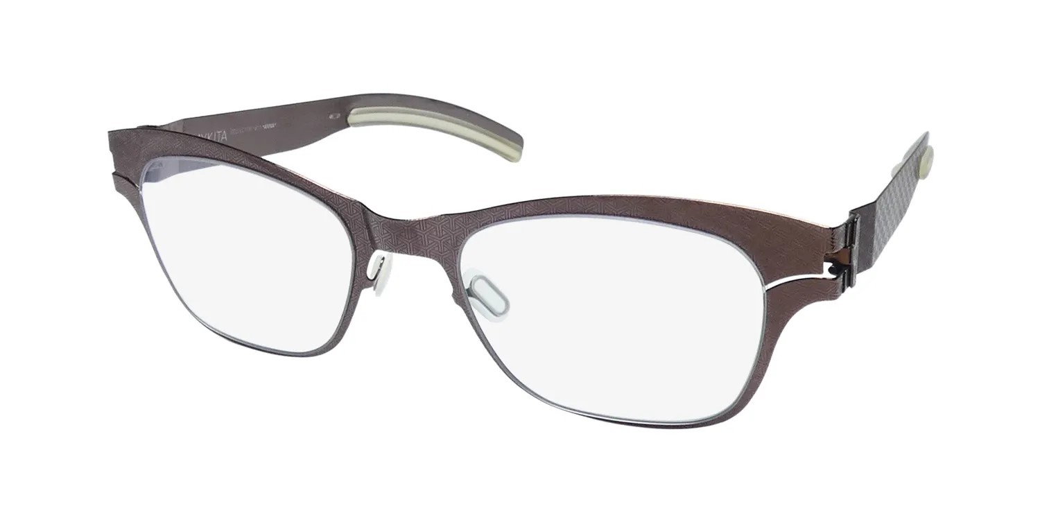 Mykita Anna 97 Eyeglasses Brown Terry 48mm