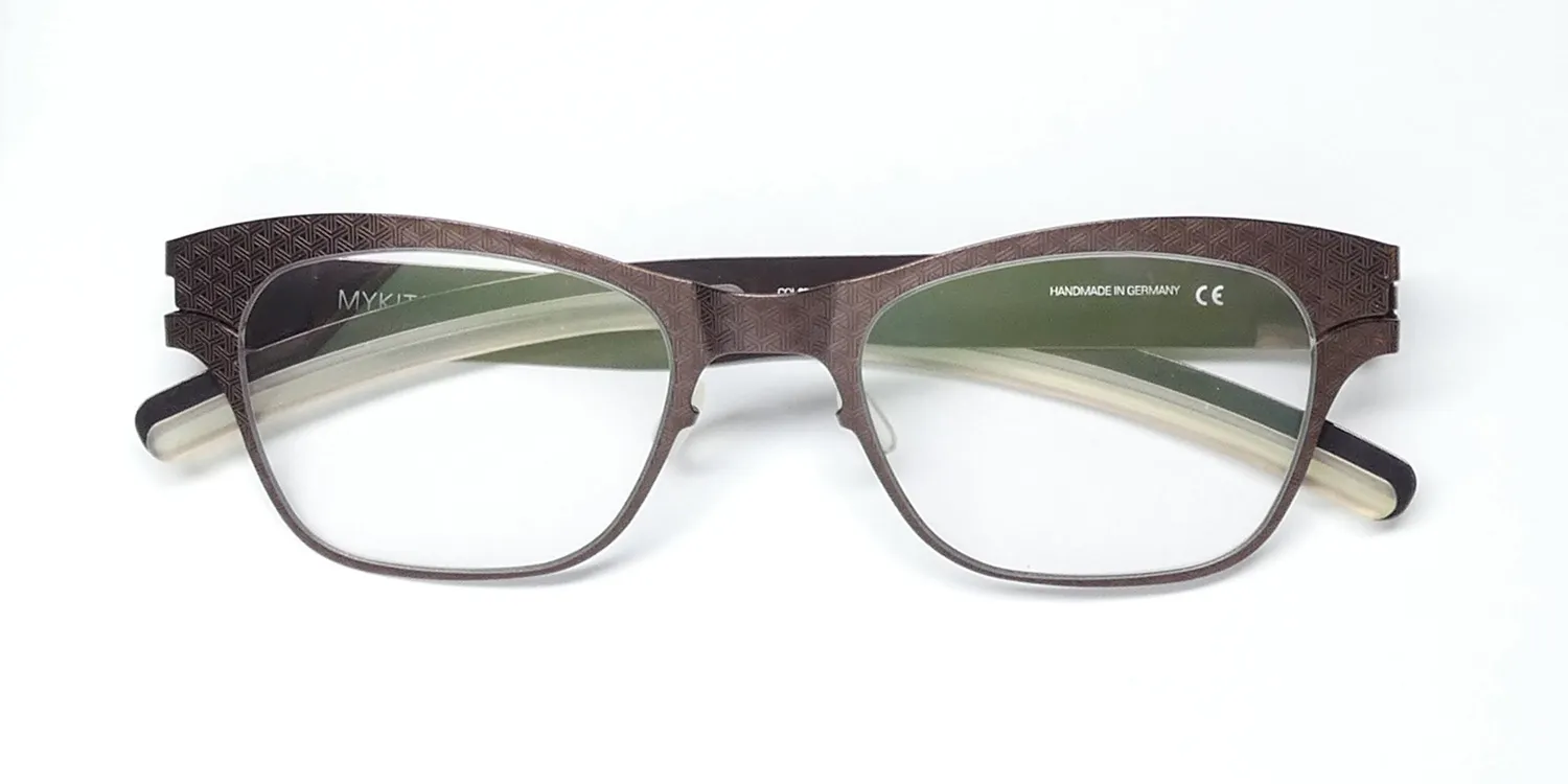 Mykita Anna 97 Eyeglasses Brown Terry 48mm 2