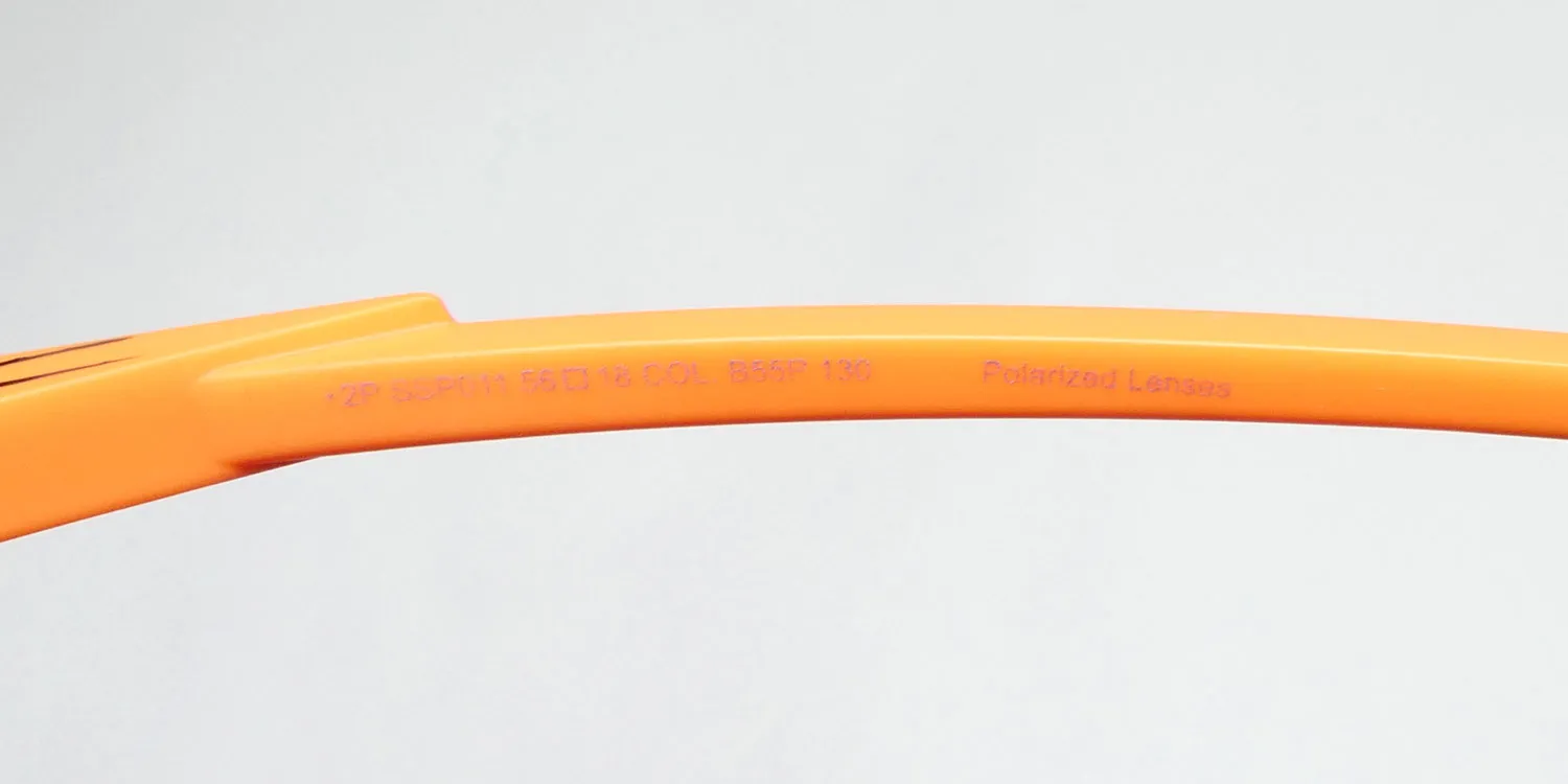 Philipp Plein Ssp011 Plein Sport Wildcat b55p-1 Sunglasses Bright Matte Orange 56mm Unisex 8