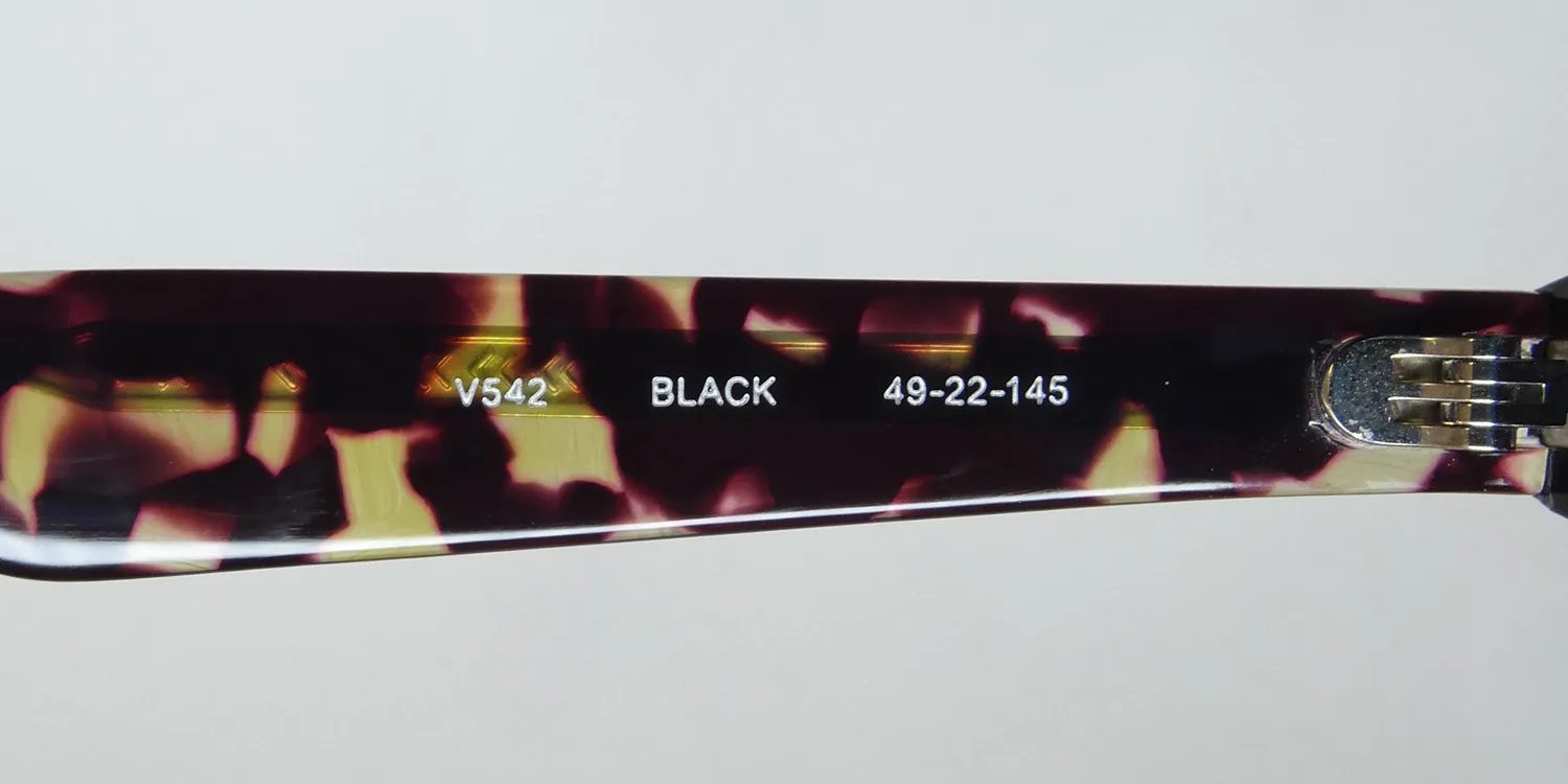 John Varvatos V542 bk Sunglasses Black 49mm 8