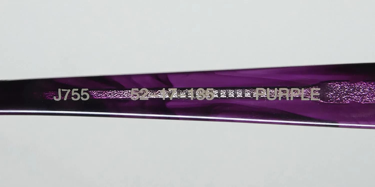 Jones New York J755 purple Eyeglasses Purple 52mm 8
