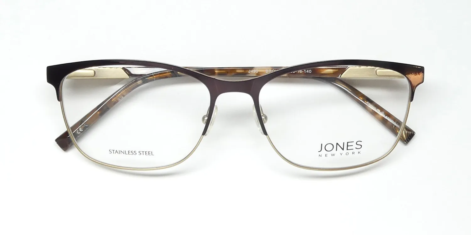 Jones New York J490 brown Eyeglasses Brown 55mm 2