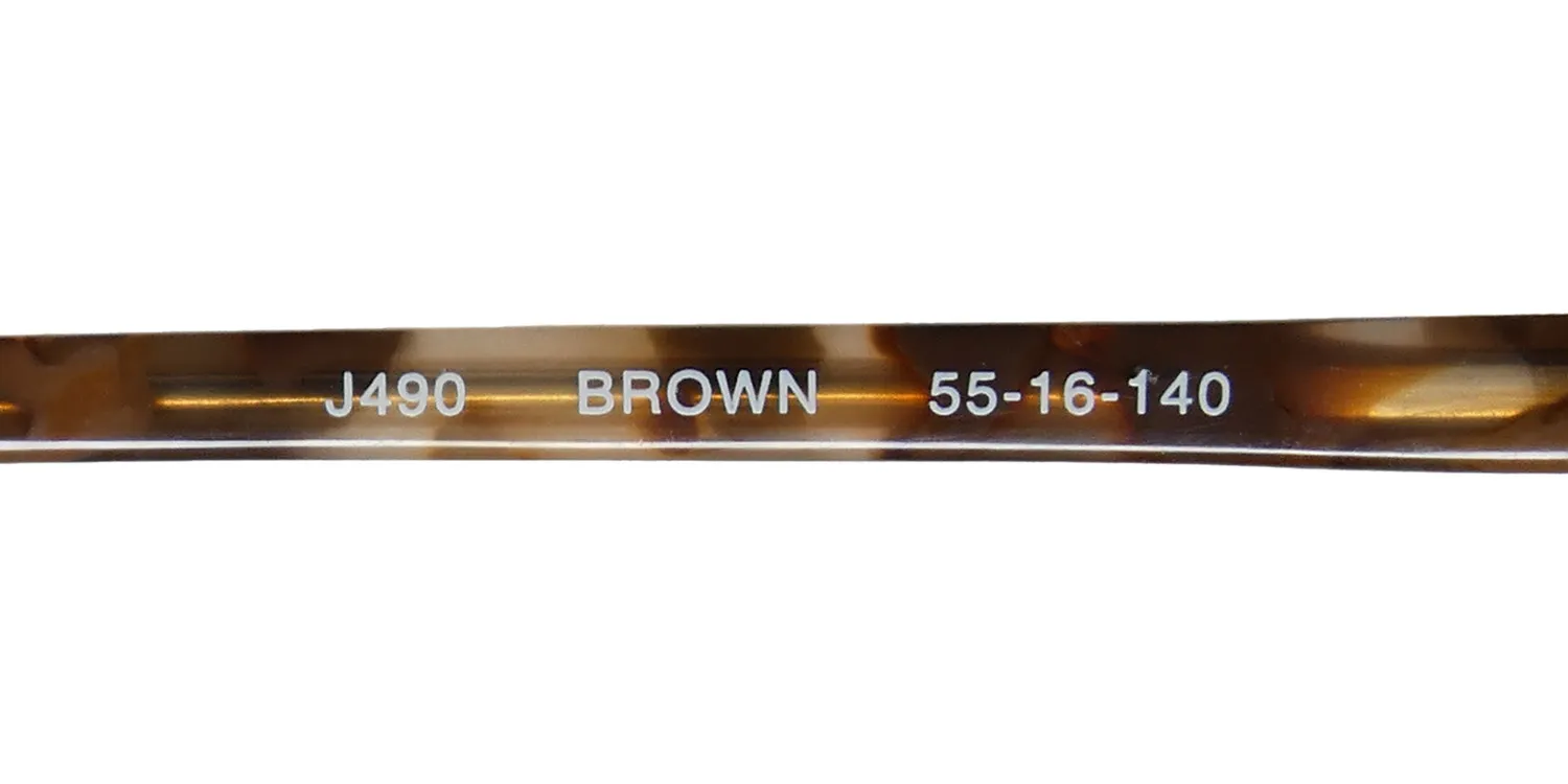 Jones New York J490 brown Eyeglasses Brown 55mm 8