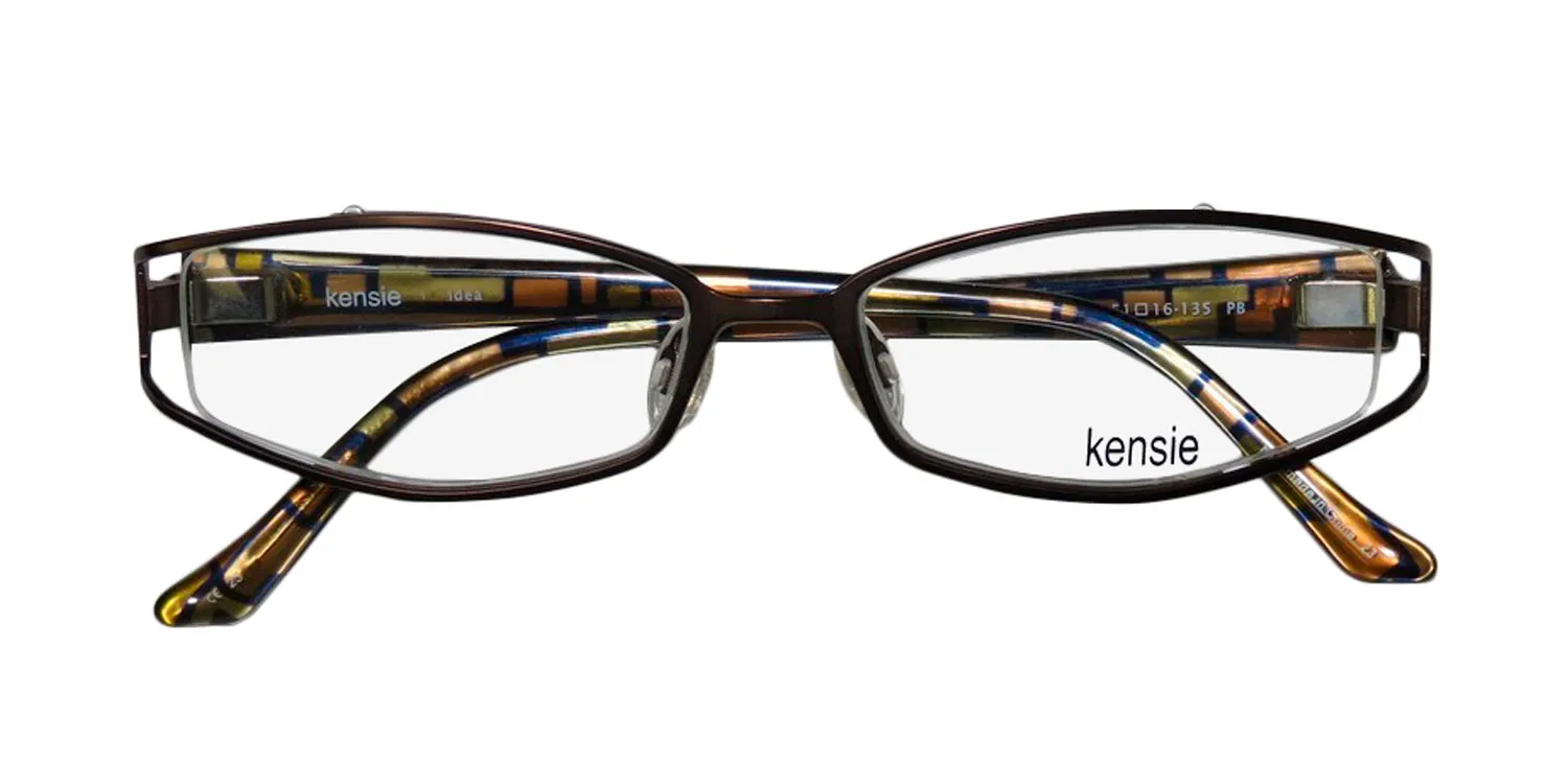 Kensie Idea pb Eyeglasses Matte Brown 51mm 2
