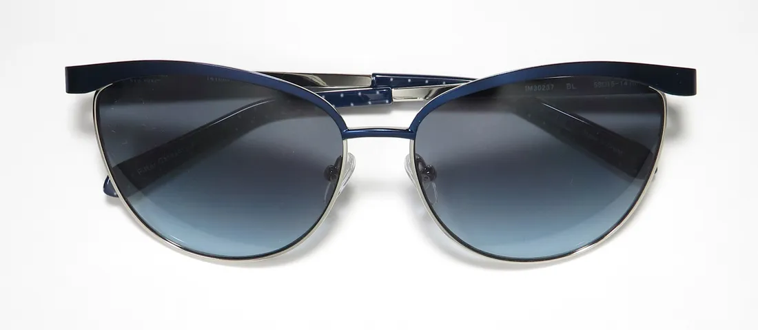 Isaac Mizrahi 30237 bl Sunglasses Blue 58mm 2
