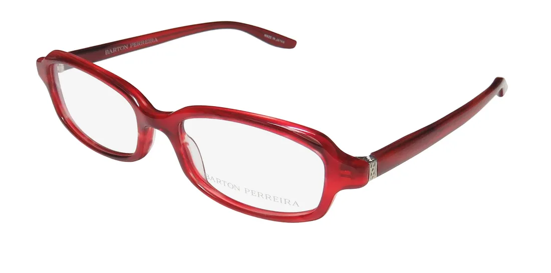 Barton Perreira Nicholette sca/sil Eyeglasses Scarlet 49mm