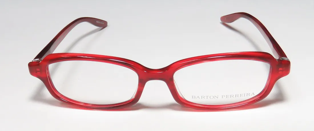 Barton Perreira Nicholette sca/sil Eyeglasses Scarlet 49mm 3