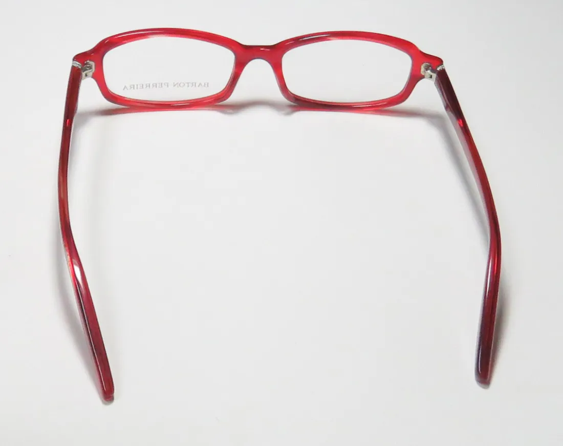 Barton Perreira Nicholette sca/sil Eyeglasses Scarlet 49mm 5