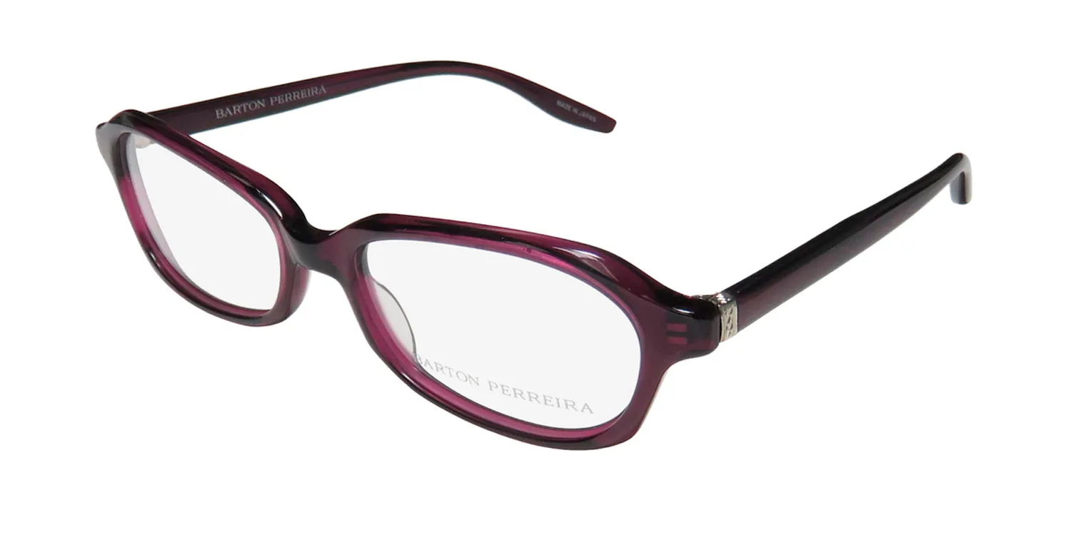Barton Perreira Raynette plu/sil Eyeglasses Plum 51mm