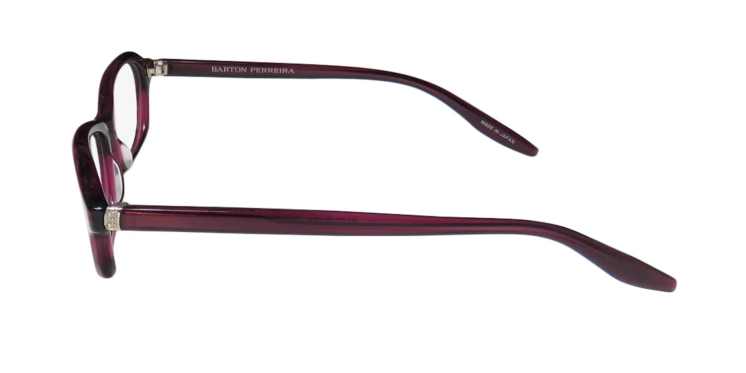 Barton Perreira Raynette plu/sil Eyeglasses Plum 51mm 4