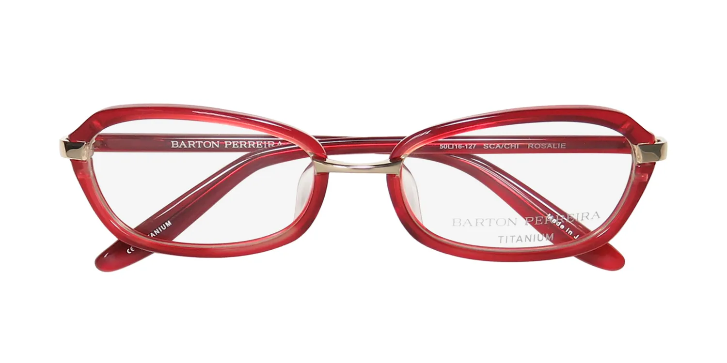 Barton Perreira Rosalie sca/chi Eyeglasses Chinos Scarlet 50mm 2