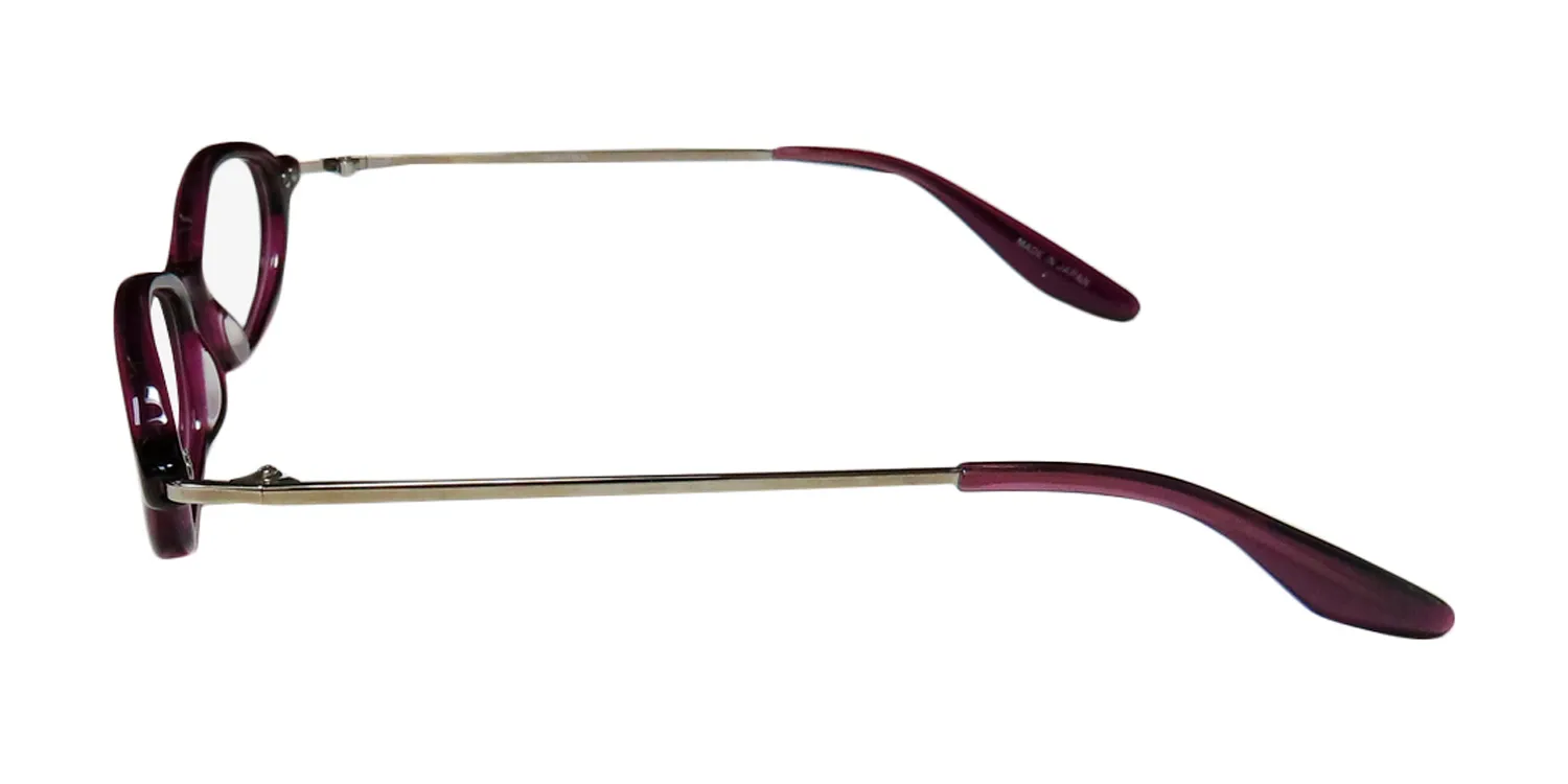 Barton Perreira Juliette plu/sil Eyeglasses Plum 48mm 4