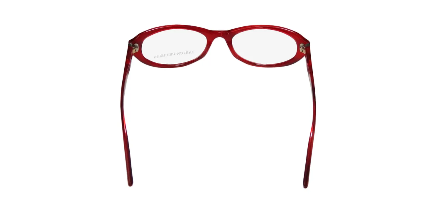 Barton Perreira Lolita sca/sil Eyeglasses Scarlet Red 52mm 5