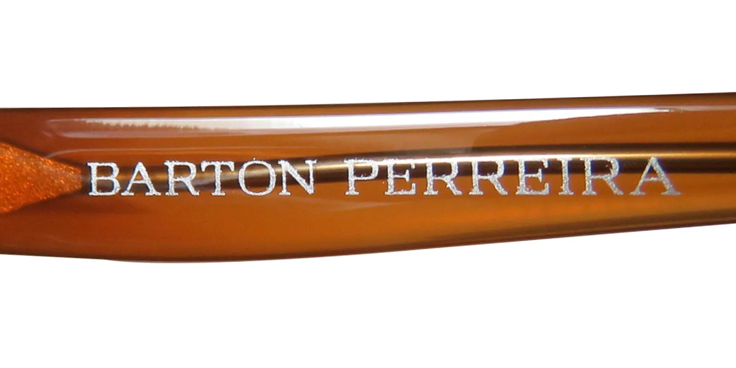 Barton Perreira Lolita amb/sil Eyeglasses Amber 52mm 7