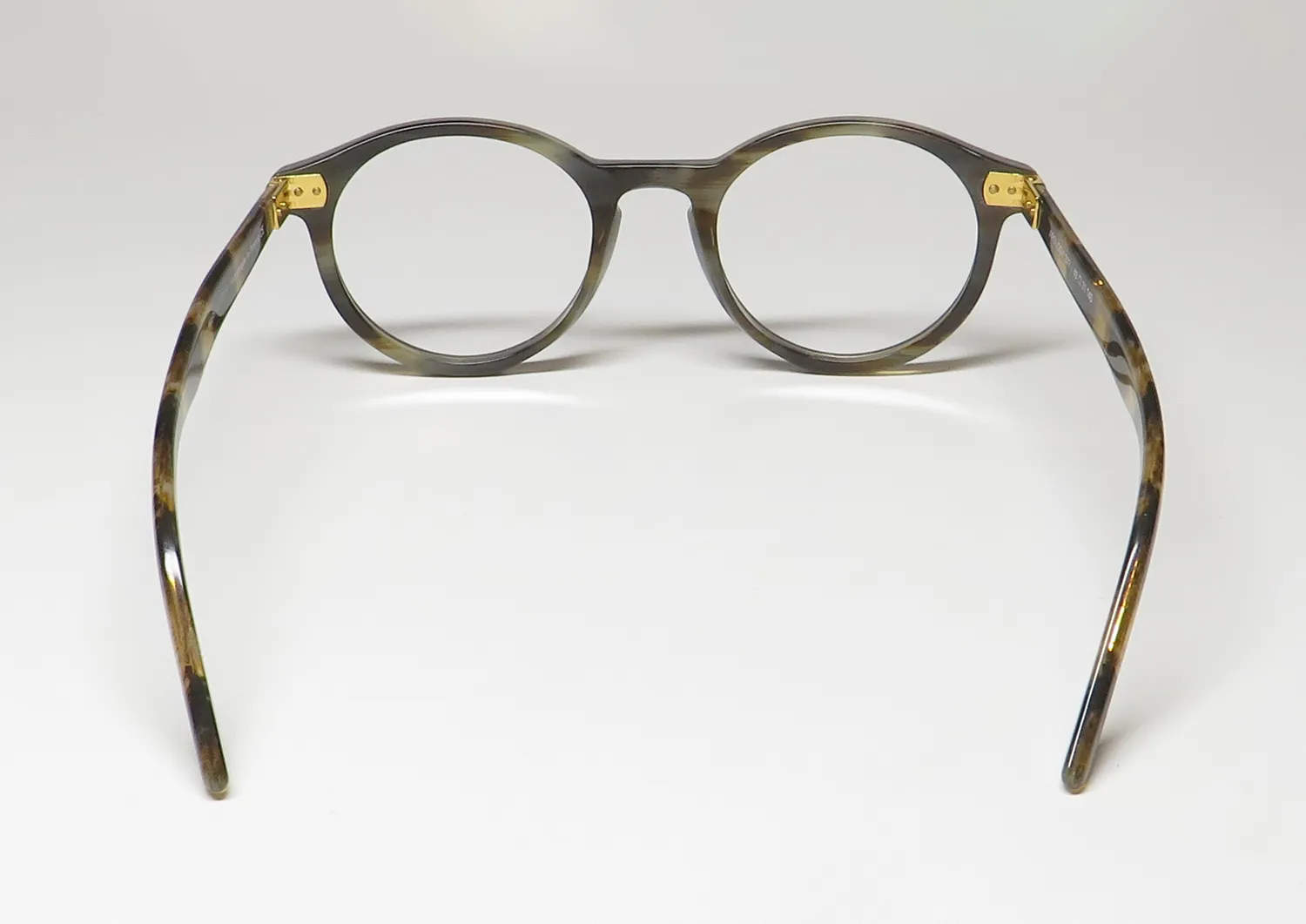 Harry Lary Apology 377 Eyeglasses Olive Brown 49mm 5
