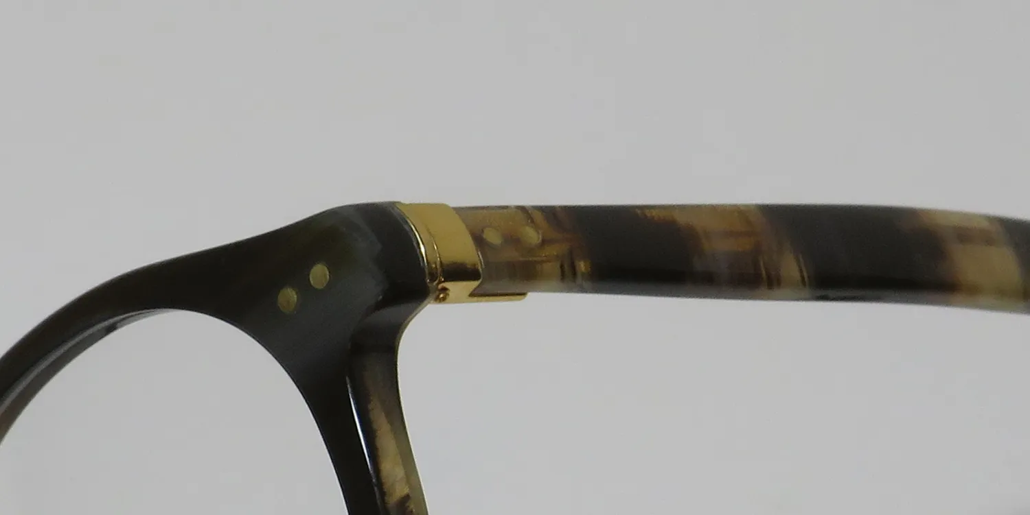 Harry Lary Apology 377 Eyeglasses Olive Brown 49mm 6