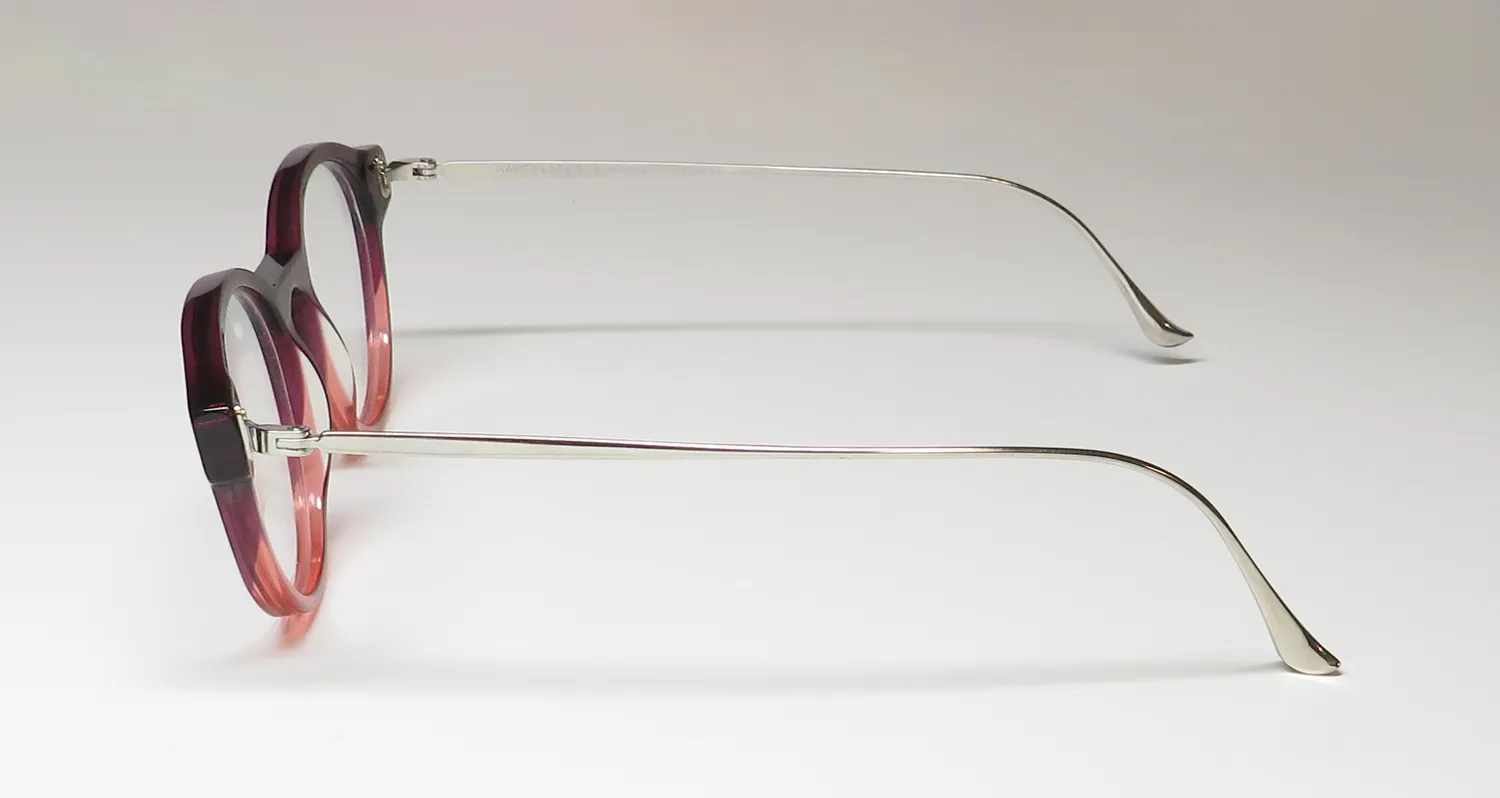 Harry Lary Agility 075 Eyeglasses Transparent Burgundy Gradient 46mm 4