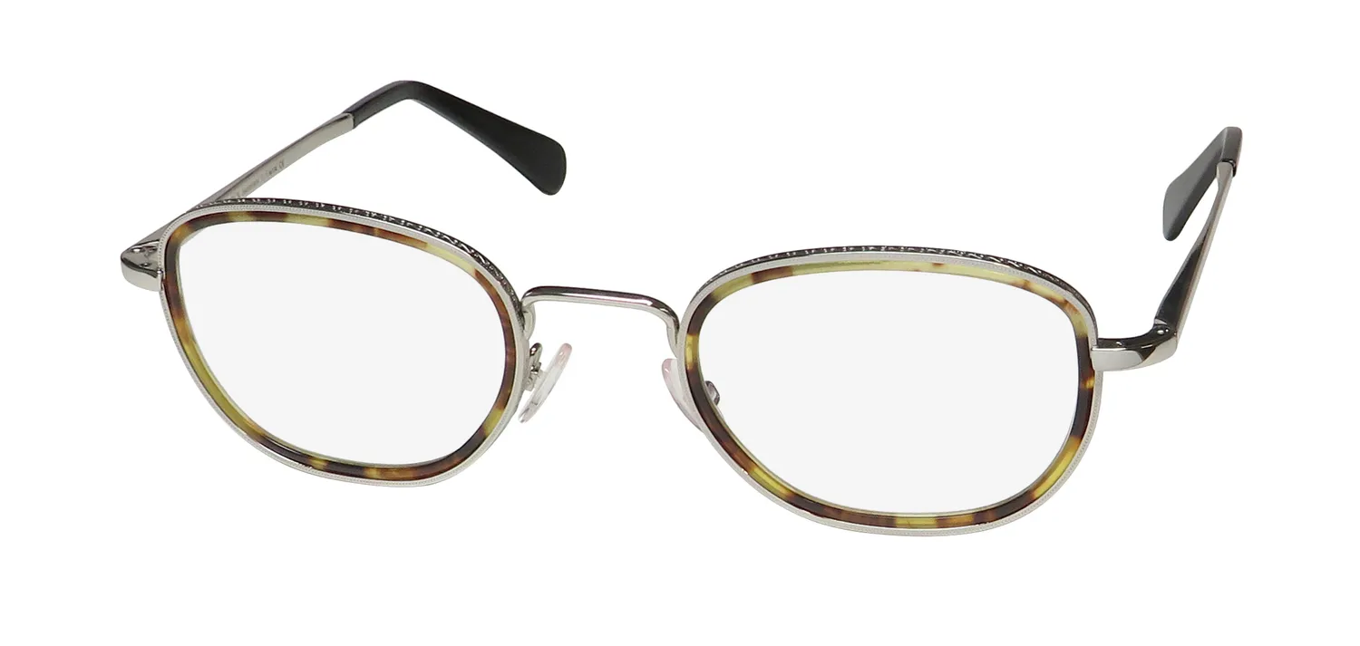 Harry Lary Poky 911 Eyeglasses Havana Brown 49mm