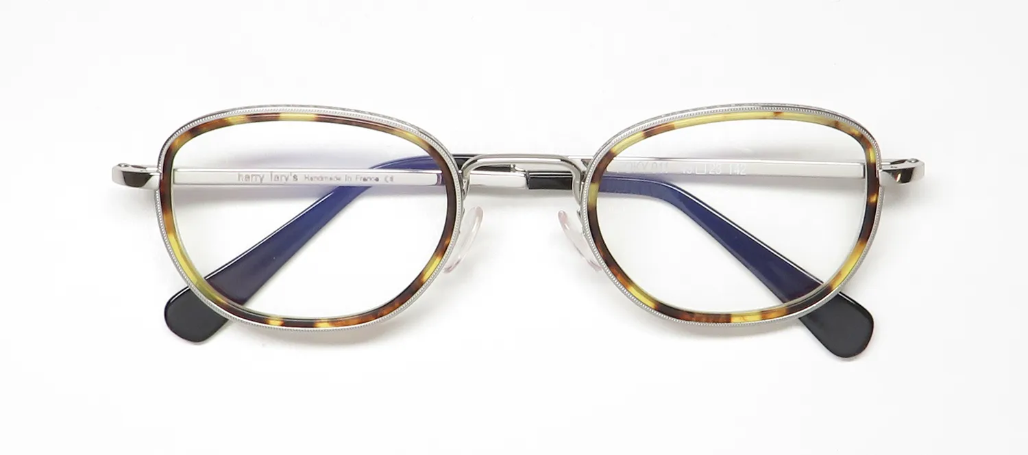 Harry Lary Poky 911 Eyeglasses Havana Brown 49mm 2