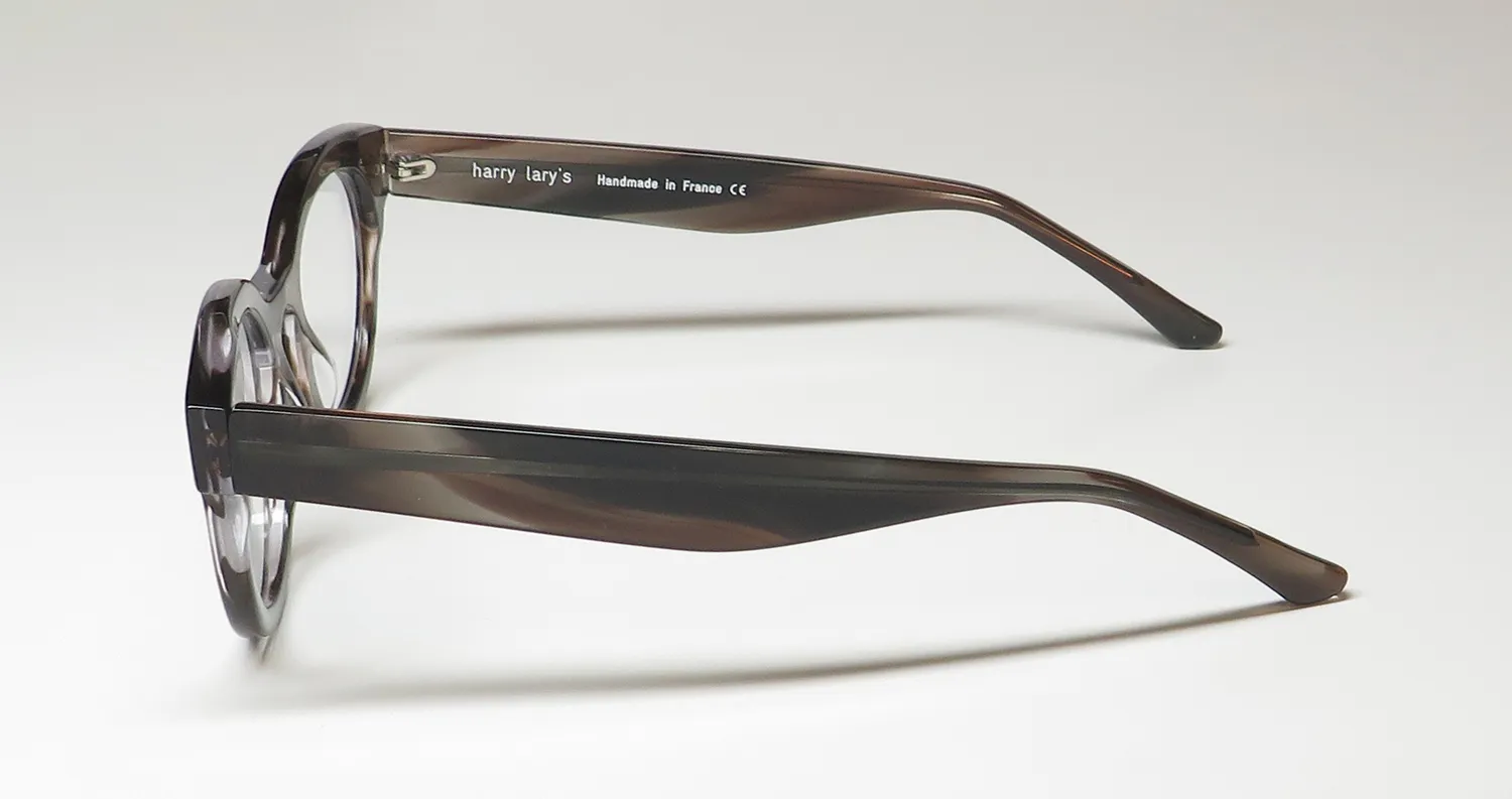 Harry Lary Army 014 Eyeglasses Brown Gray Transparent 44mm 4