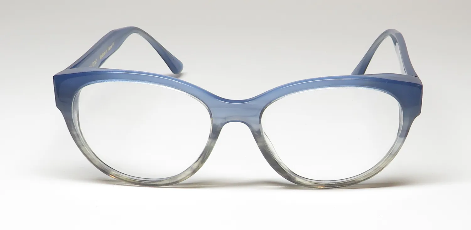 Harry Lary Agitaty 7011 Eyeglasses Transparent Blue 55mm 3