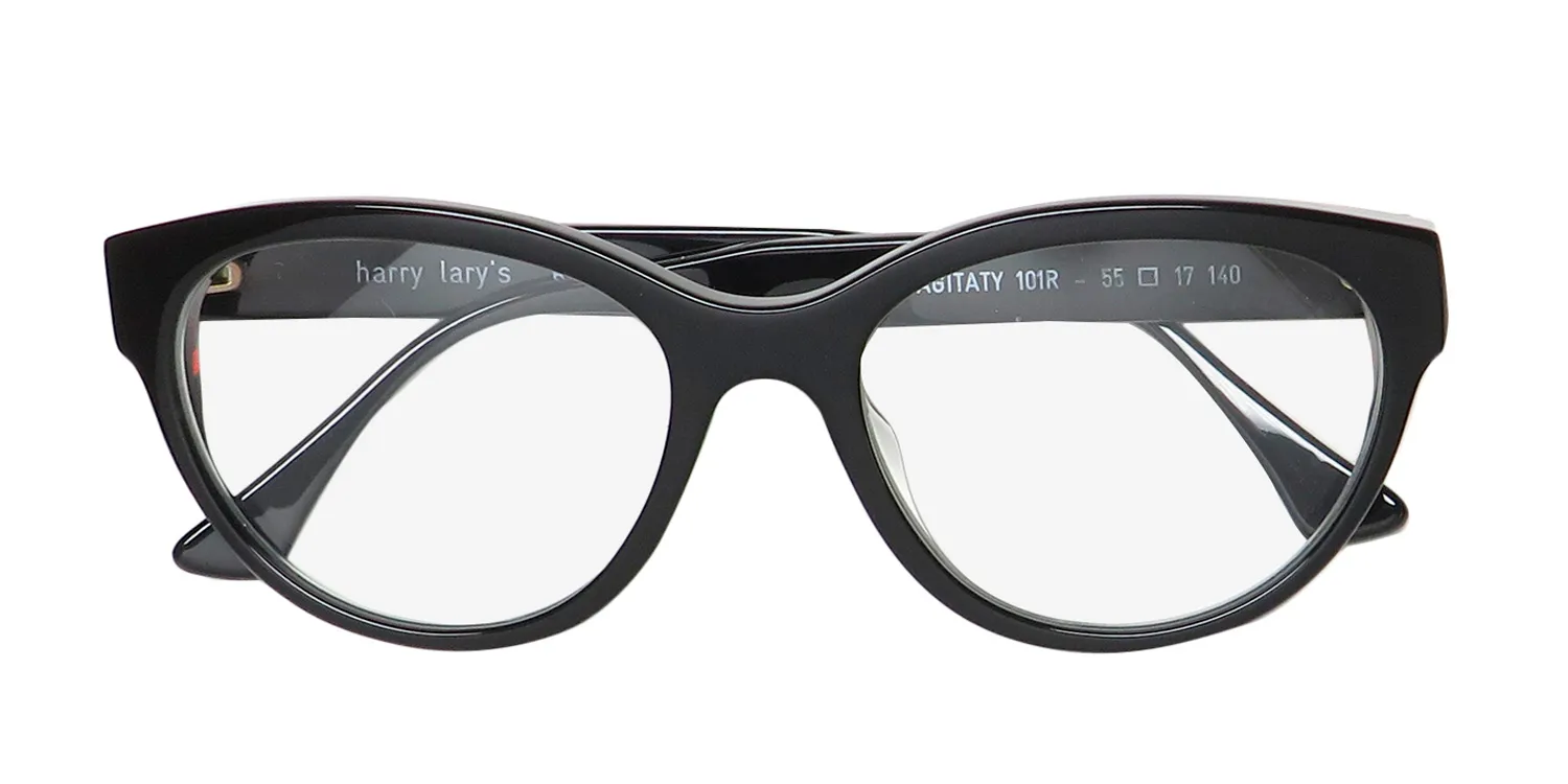 Harry Lary Agitaty 101r Eyeglasses Black 55mm 2