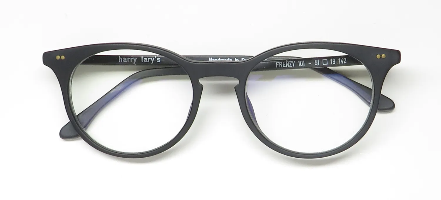 Harry Lary Frenzy 101 Eyeglasses Matte Black 51mm 2