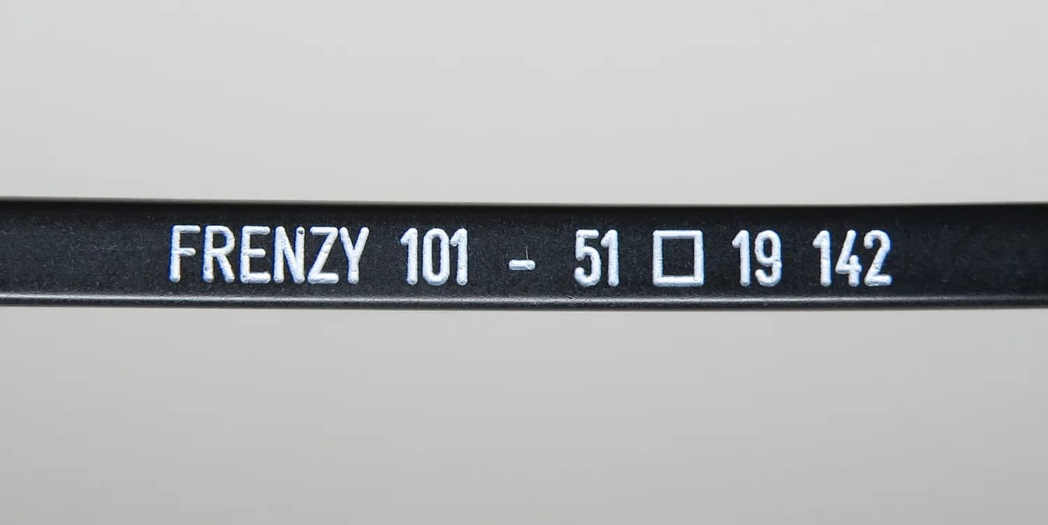 Harry Lary Frenzy 101 Eyeglasses Matte Black 51mm 8