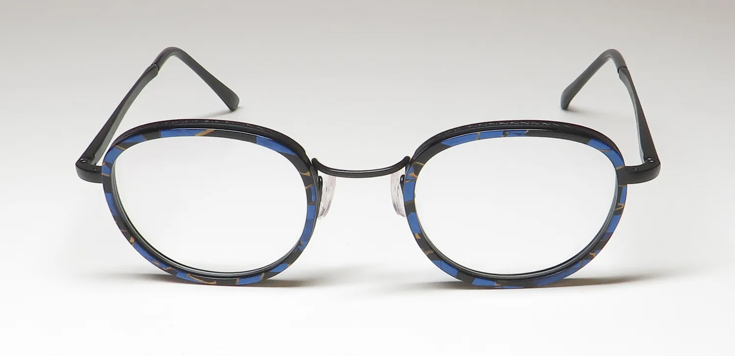 Harry Lary Athlety 385 Eyeglasses Blue 46mm 3