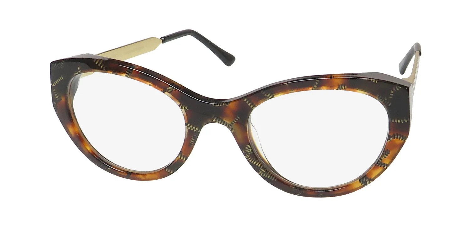 Harry Lary Clarity v130 Eyeglasses Brown 49mm