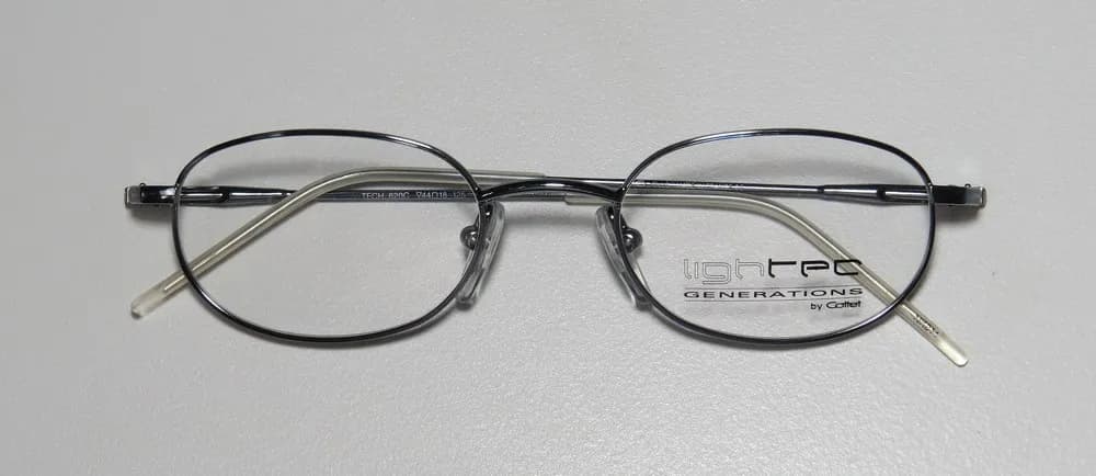 Lightec Tech 620c nk314 Eyeglasses Light Blue 44mm Unisex 2