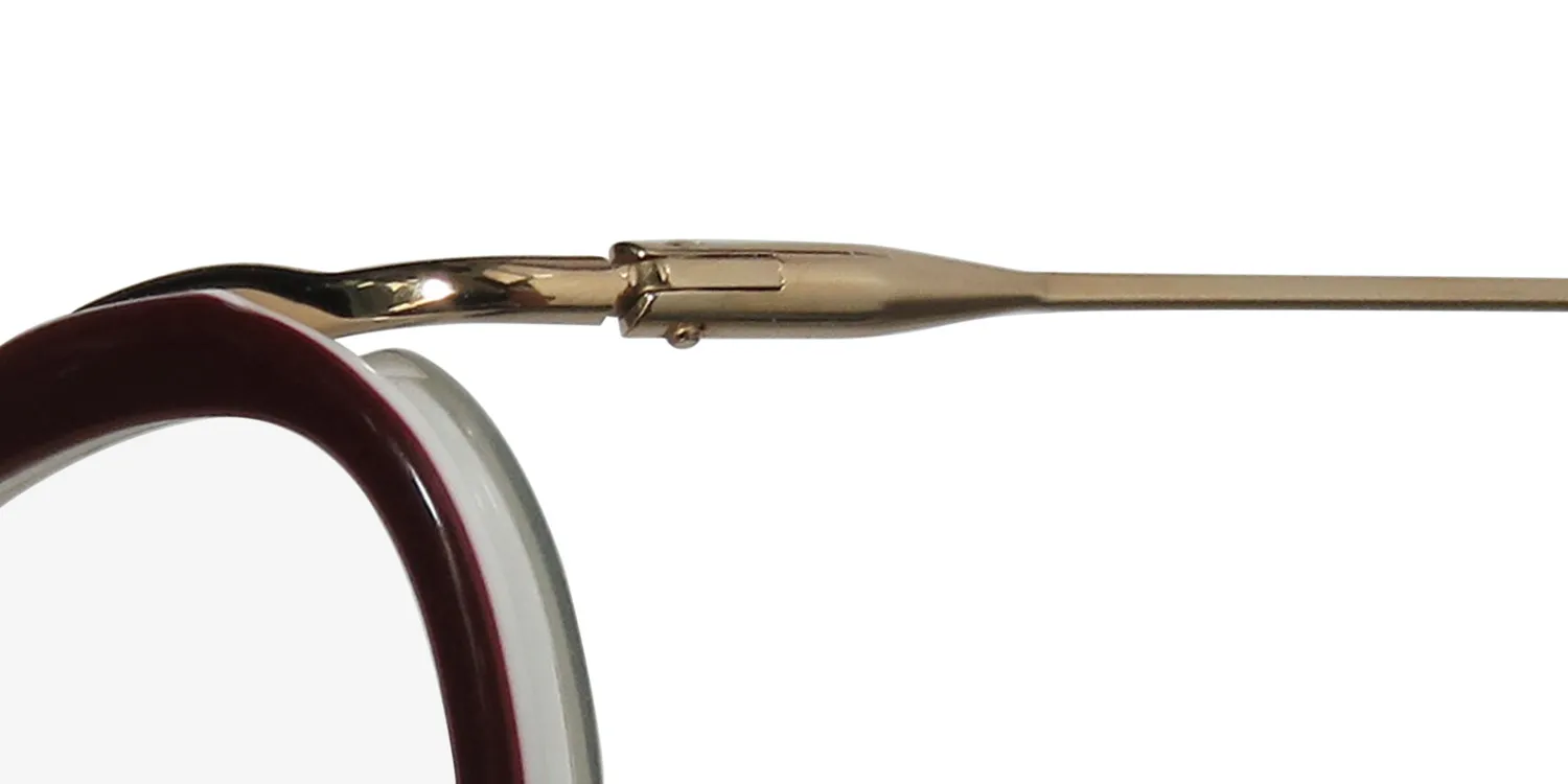 Oliver Peoples Massine cl/g Eyeglasses Merlot 52mm Unisex 6