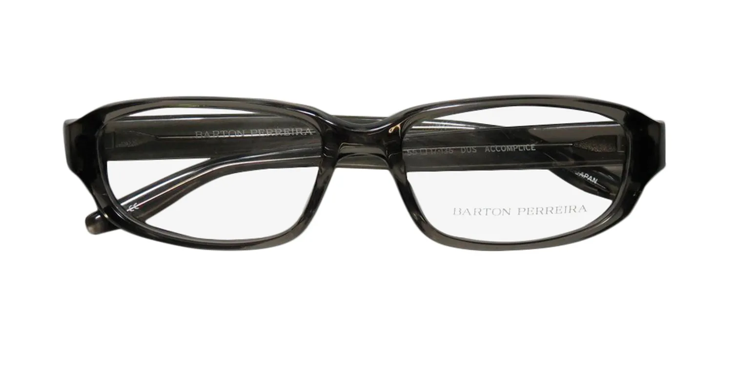 Barton Perreira Accomplice dus Eyeglasses Clear Gray 55mm Unisex 2
