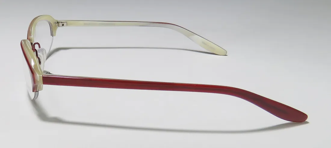 Barton Perreira Sylvia rev/ruby Eyeglasses Red 49mm 4