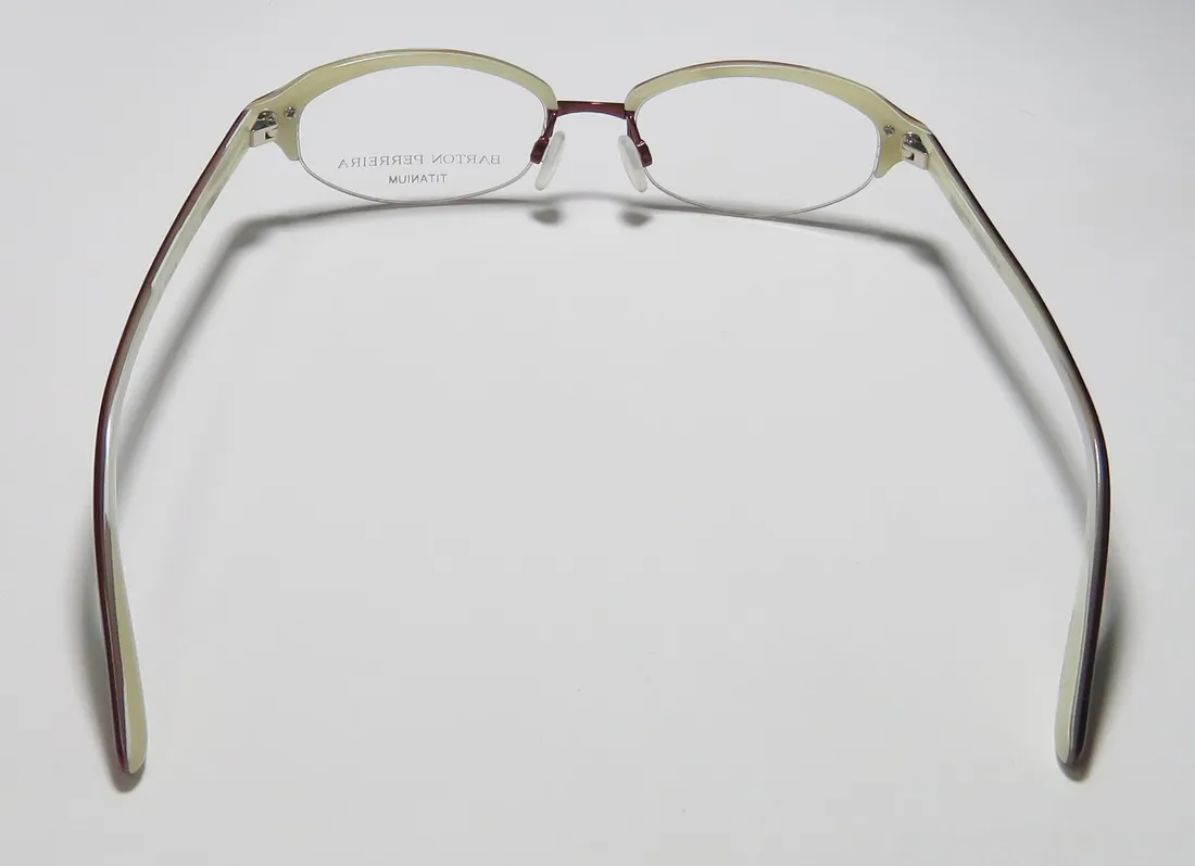 Barton Perreira Sylvia rev/ruby Eyeglasses Red 49mm 5