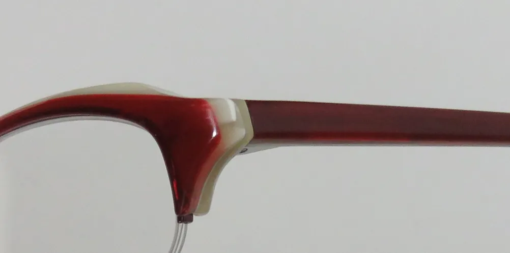 Barton Perreira Sylvia rev/ruby Eyeglasses Red 49mm 6