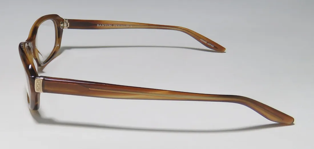 Barton Perreira Jaclyn umt/gol Eyeglasses Umber Tortoise 52mm 4