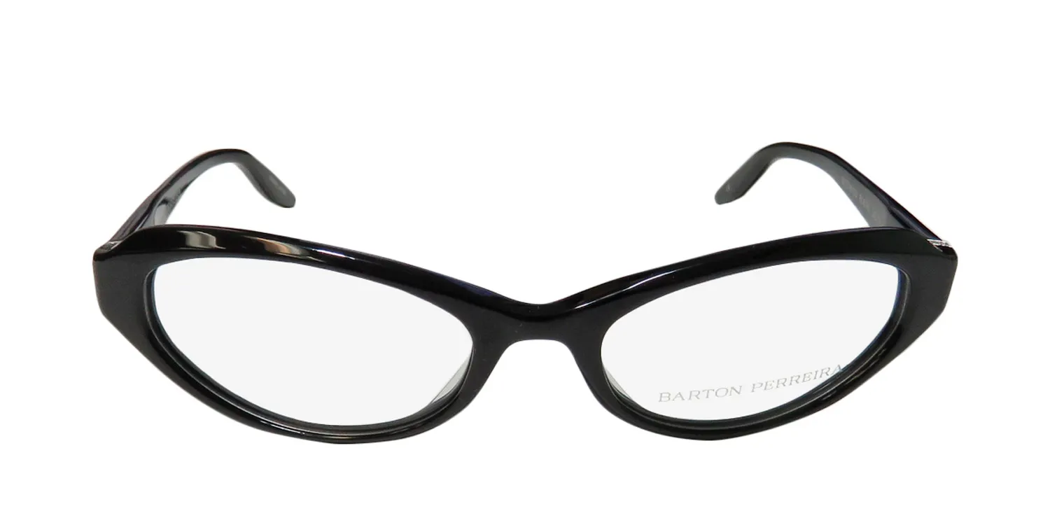 Barton Perreira Lolita bla/sil Eyeglasses Black 52mm 3