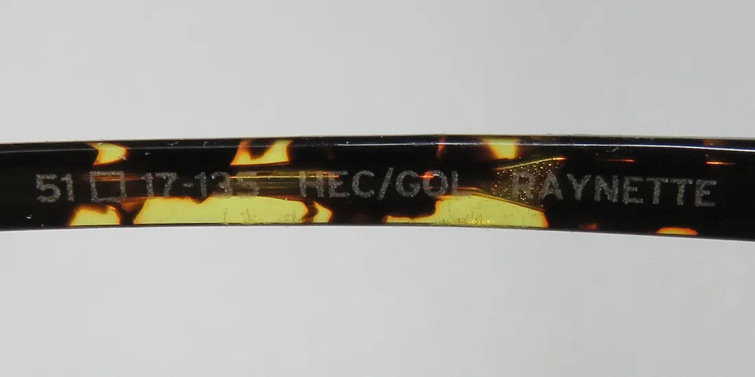 Barton Perreira Raynette hec/gol Eyeglasses Tortoise Pattern 51mm 8