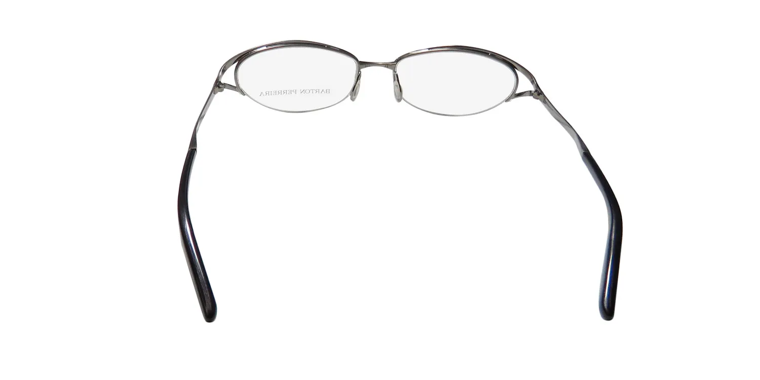 Barton Perreira Eliza ans/jet Eyeglasses Antique Silver 53mm 5